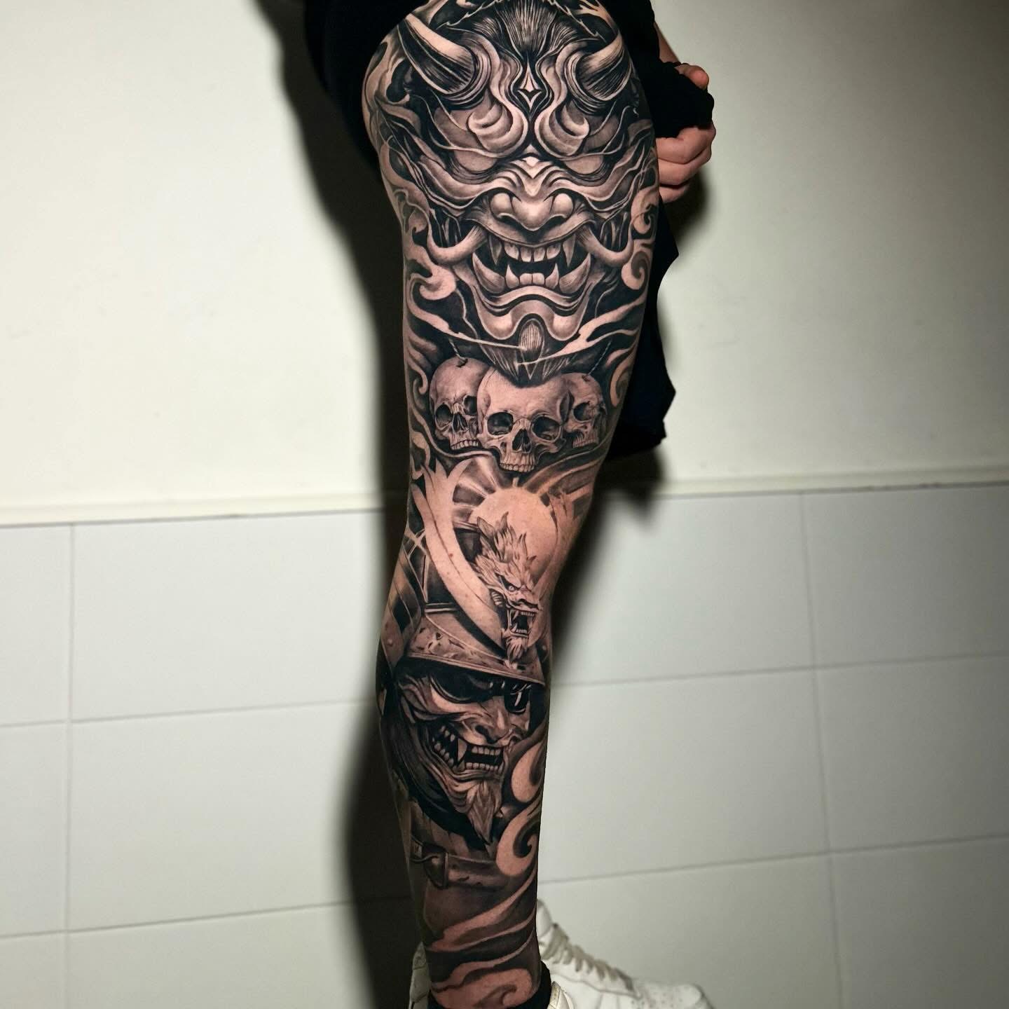 Tatuaggio realizzato da Artwork Studio